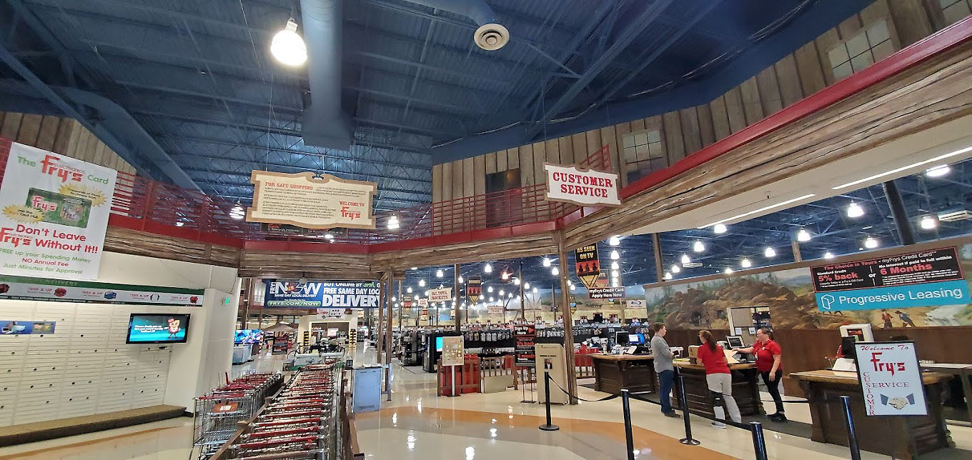 Store entrance/exit