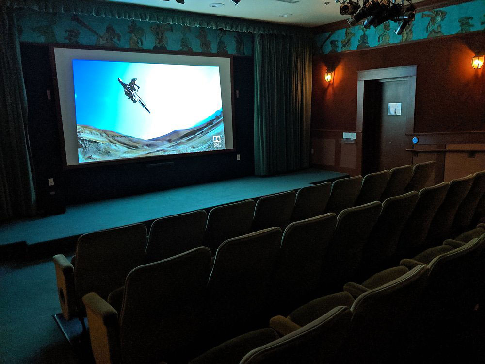 Presentation room interior