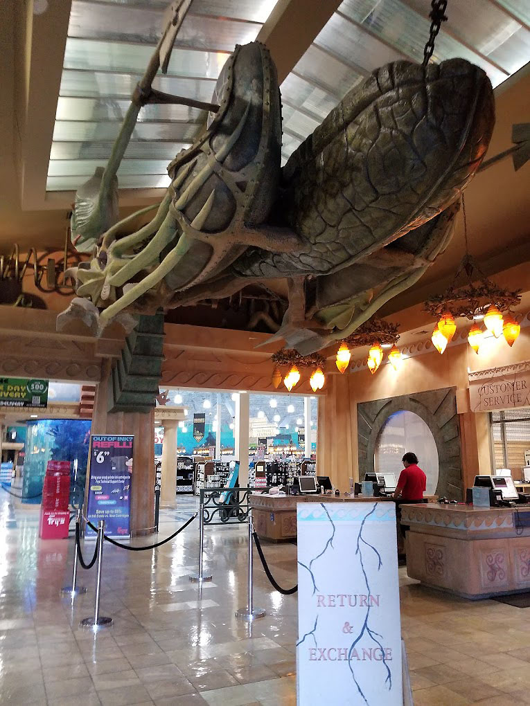 Entrance sculpture
